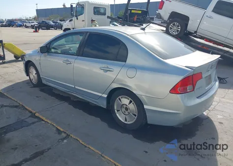 2006 Honda Civic Hybrid z USA, uszkodzony, nr VIN JHMFA36276S015141